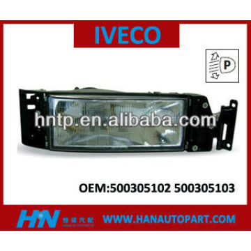 Piezas de camión IVECO TRUCK de alta calidad piezas de camión iveco IVECO HEAD LAMP (E-MARK) 500305102/4861793 RH 500305103/4861794 LH